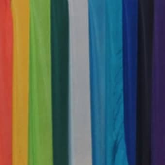rainbow scarves